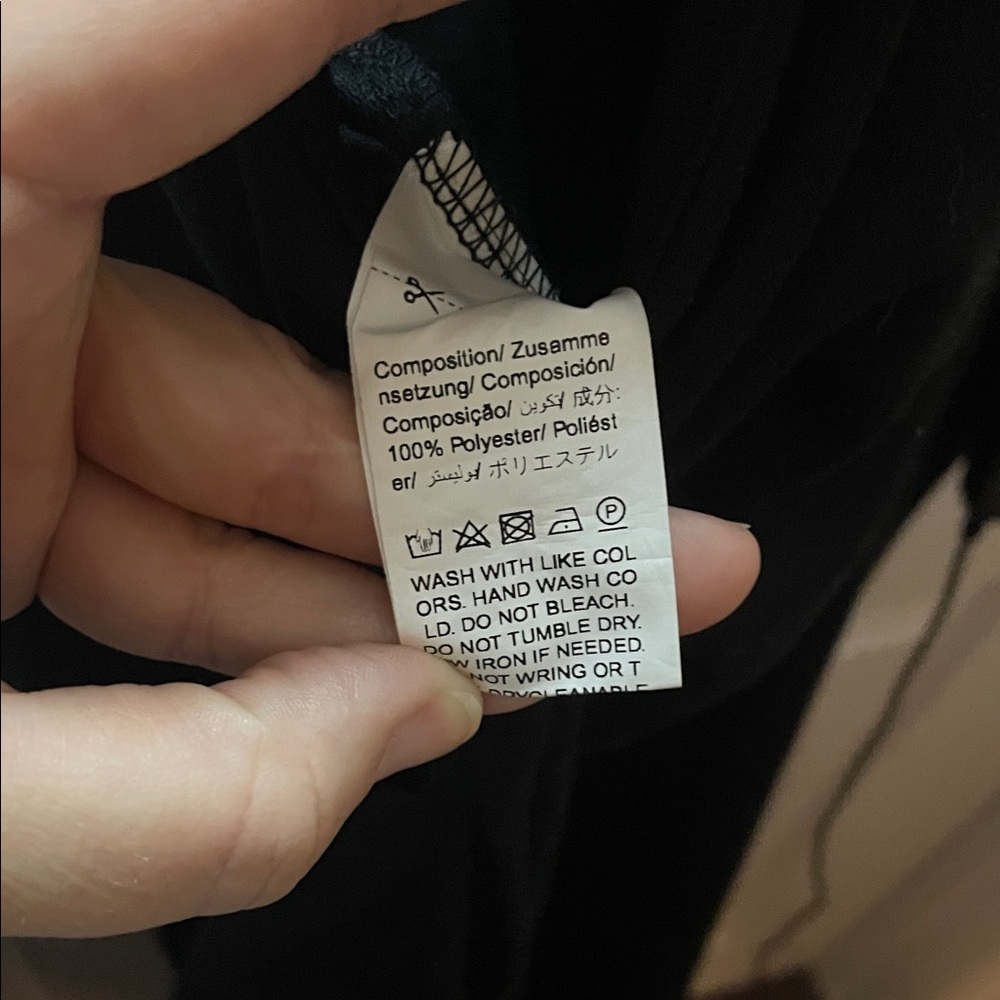 Black Spaghetti Strap Jumpsuit - Picture 6 of 6